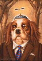 Donald Roller Wilson Richard Dog Painting - Sold for $5,312 on 08-20-2020 (Lot 164).jpg